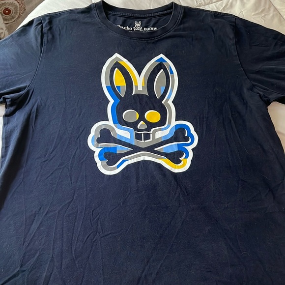PSYCHO BUNNY MULTICOLOR LOGO GRAPHIC TSHIRT - Picture 3 of 11